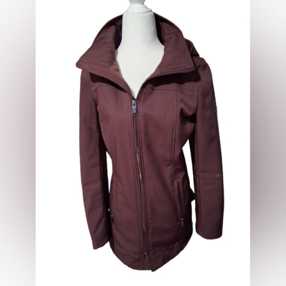 NWOT Andrew Marc Women's Deep burgundy Ski Jacket, Size S/CH